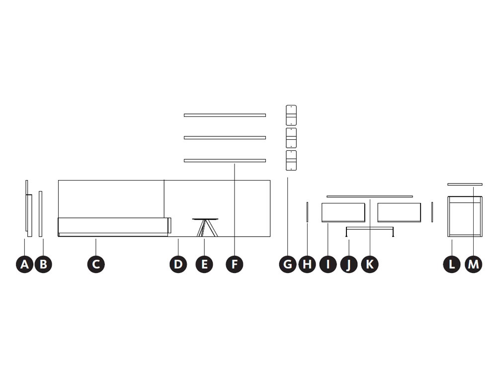 Cama 135 canapé abatible Paralex Zona Joven de Lagrama - 4