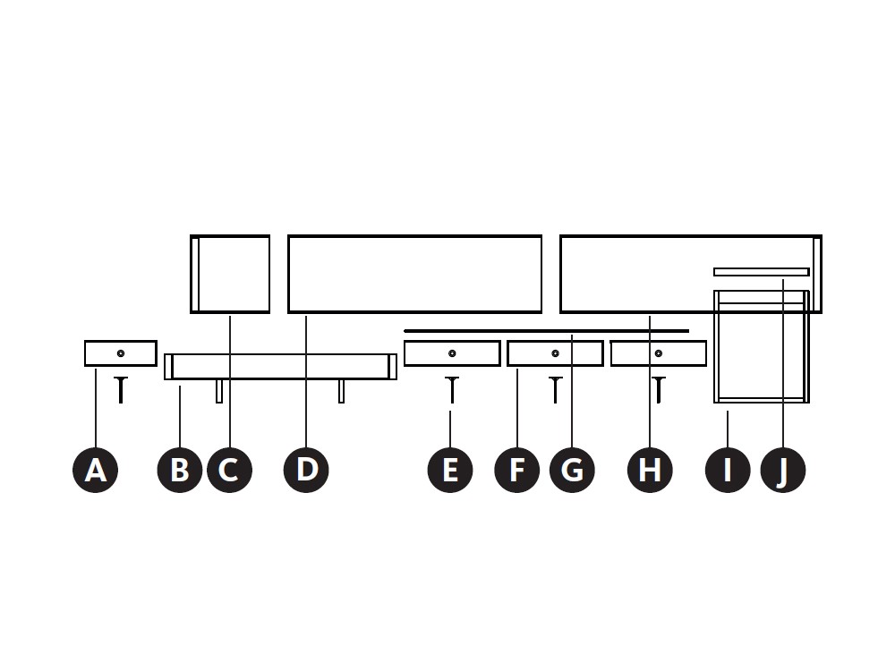 Dormitorio juvenil Homage Zona Joven con zona de estudio de Lagrama - 2