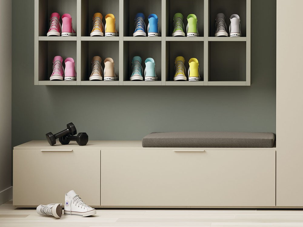 Armario con zapatero Dressbox Zona Joven de Lagrama -2