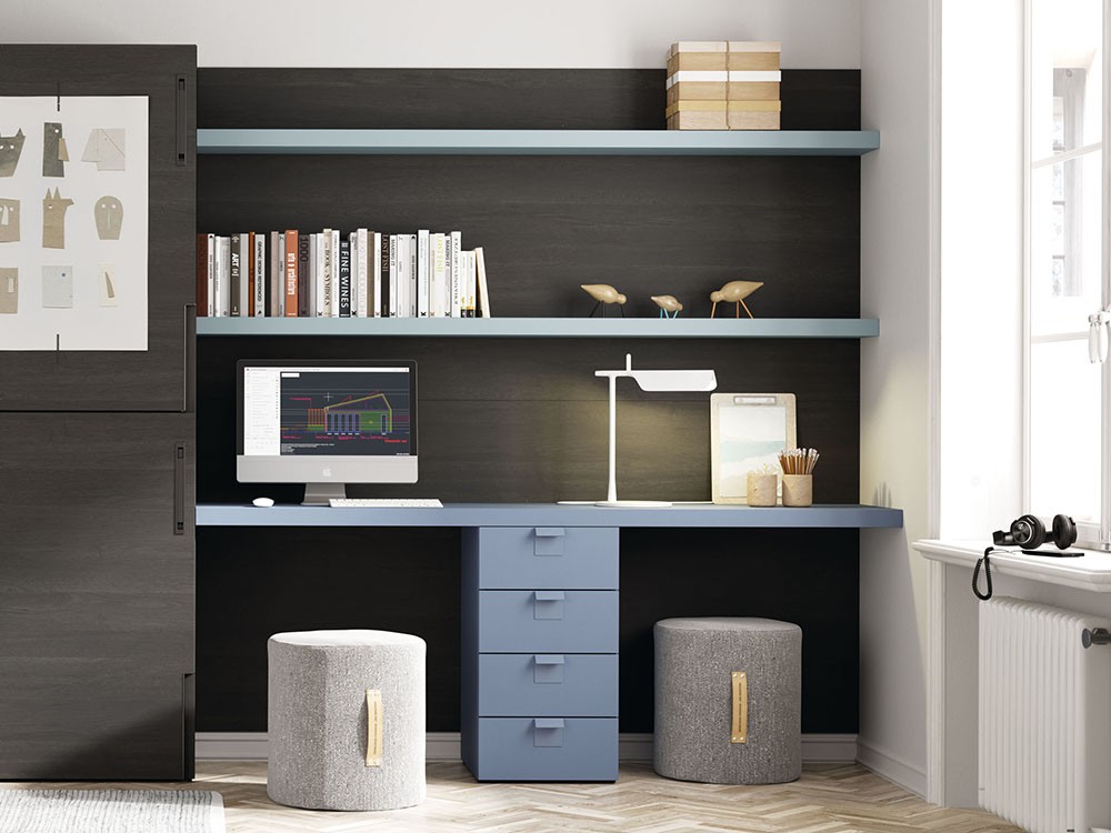 Litera abatible horizontal 90cm Noir U&D 12 de jotajotape - 4