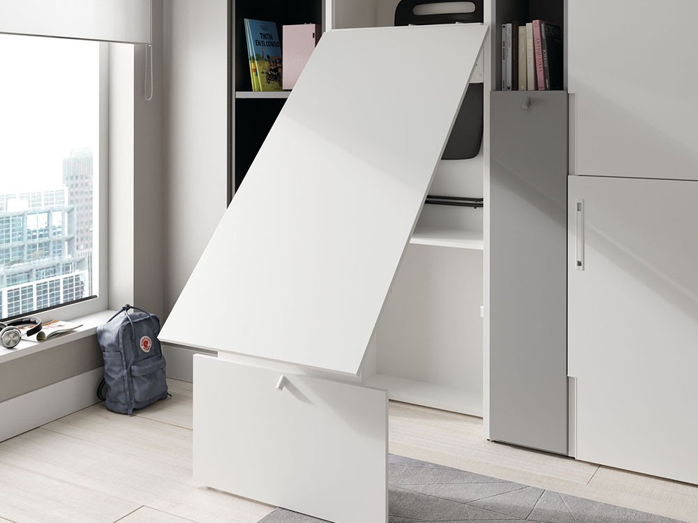 Litera abatible 90cm con altillo U&D 13 de Jotajotape - 5