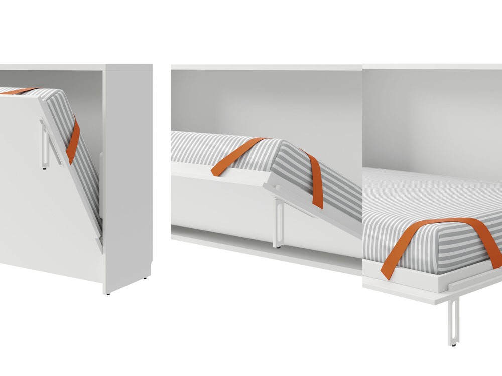 Litera abatible horizontal 90cm sin marco Up & Down de Jotajotape - 12