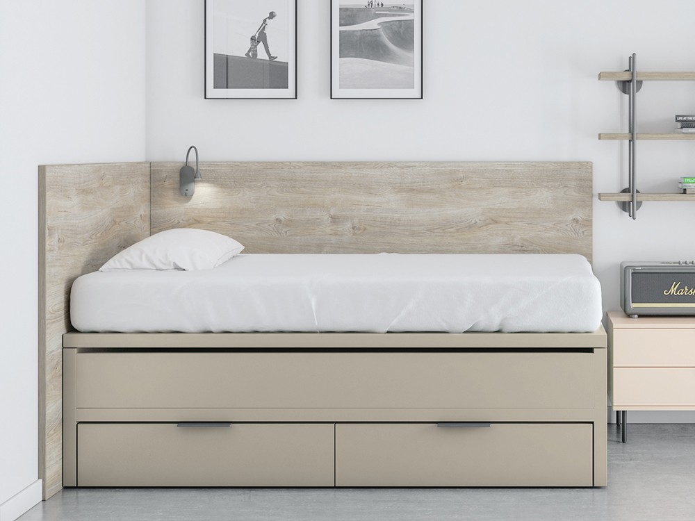 Bicama con dos cajones Vita 06 de jotajotape - 3