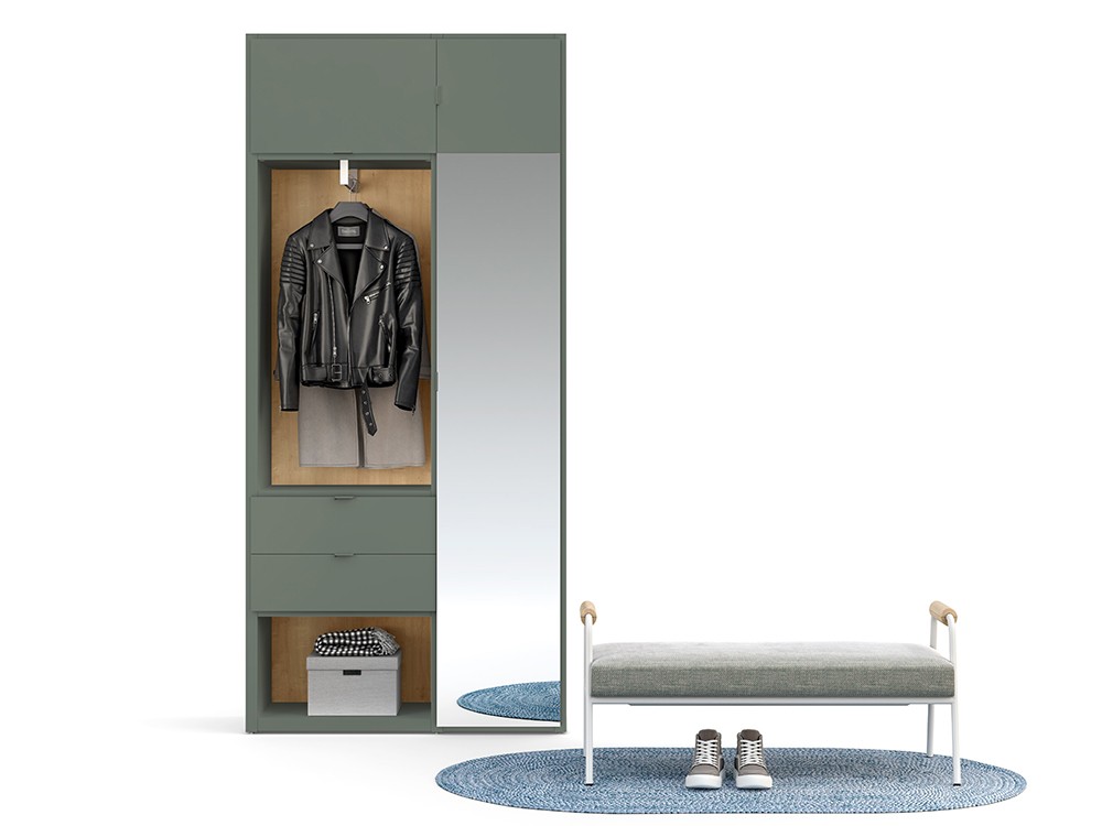 Armario recibidor con espejo ADD 02 de Antaix - 5