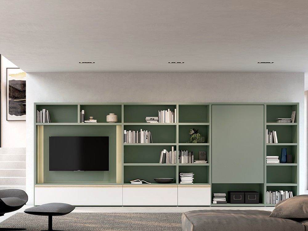 Mueble para tv con mesa abatible ADD 05 de Antaix - 1