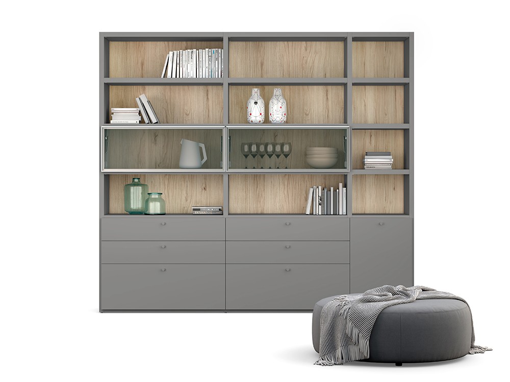 Librería con vitrina ADD 07 de Antaix - 3