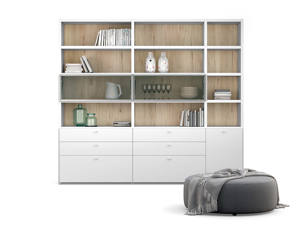 Librería con vitrina ADD 07 de Antaix - 5