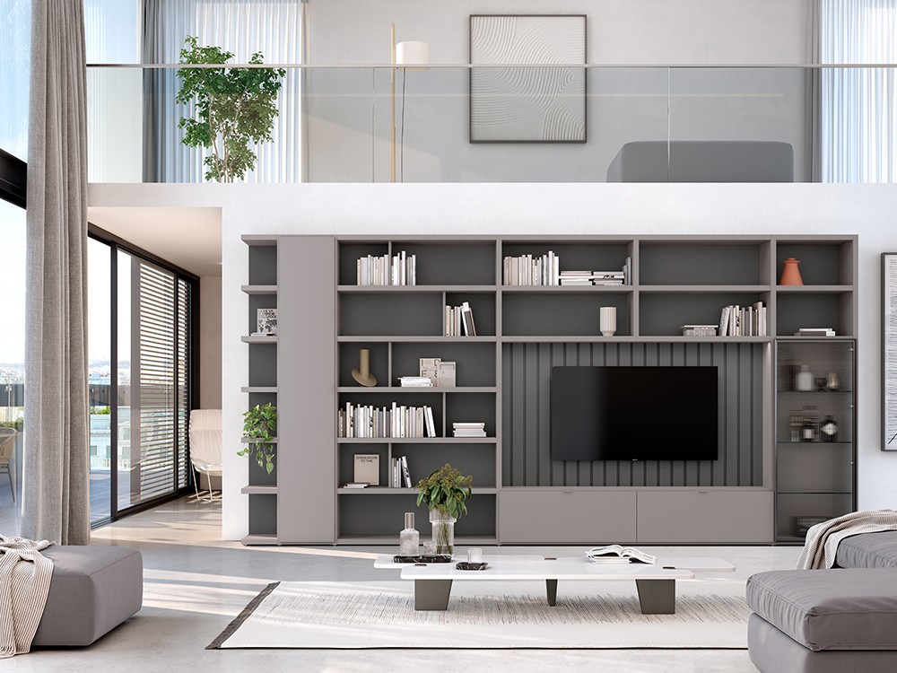 Mueble para tv con vitrina ADD 08 de Antaix - 3