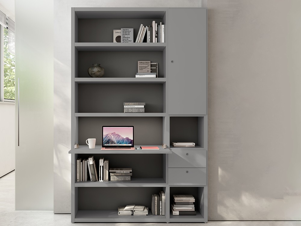 Librería con escritorio abatible ADD 14 de Antaix - 2