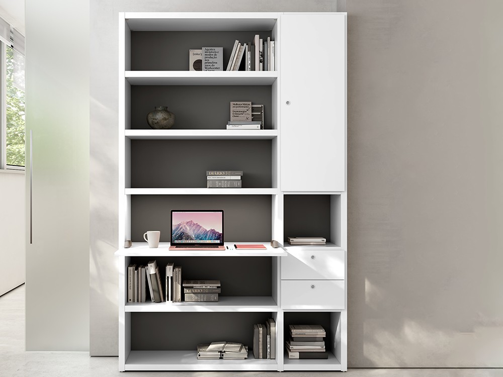 Librería con escritorio abatible ADD 14 de Antaix - 4