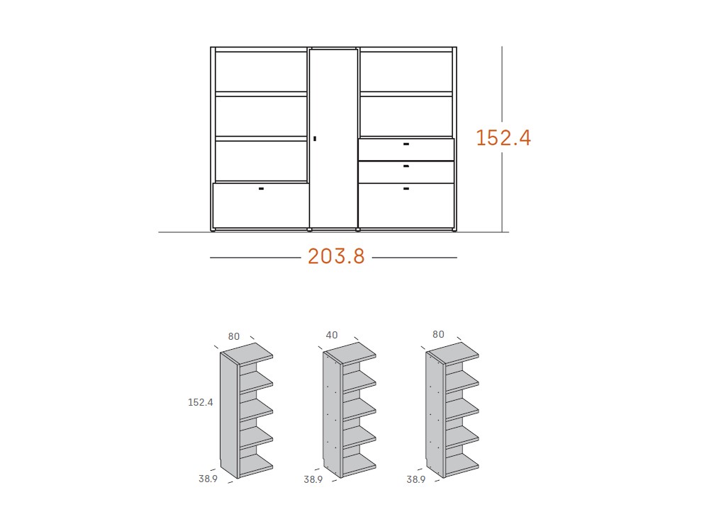 Librería Cacao ADD 07 de Antaix - 7
