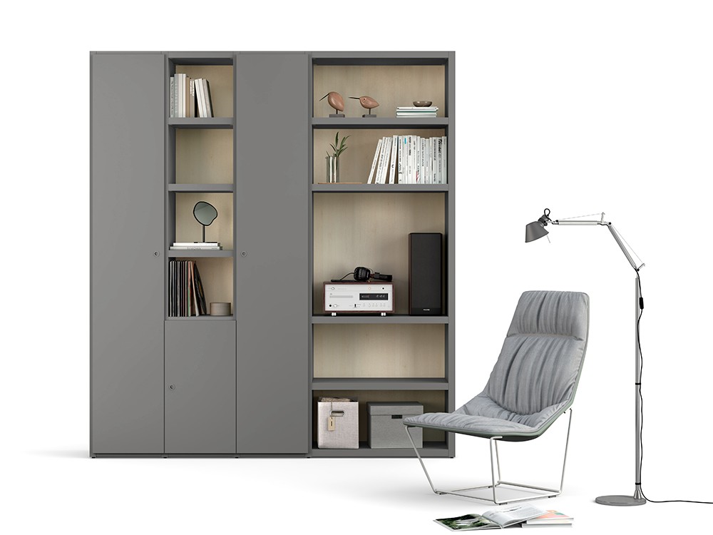 Librería a medida con puertas ADD 18 de Antaix - 3