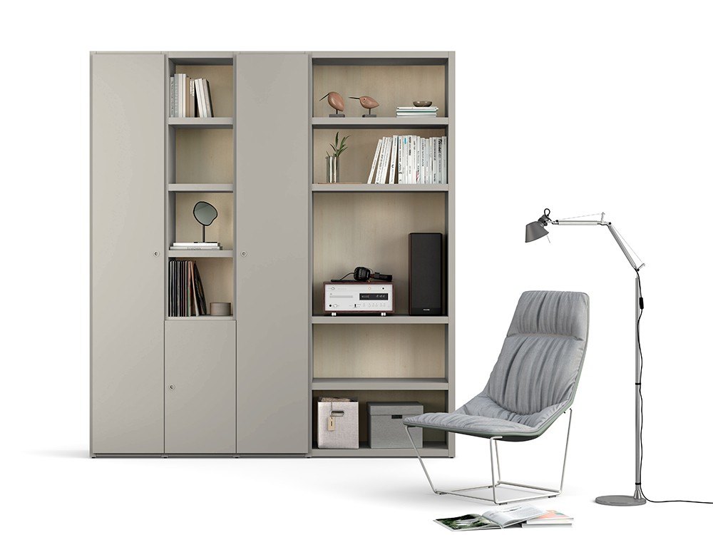 Librería a medida con puertas ADD 18 de Antaix - 2