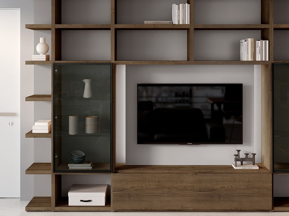 Mueble multifunción con cama 90 y escritorio abatibles ADD 19 de Antaix - 3