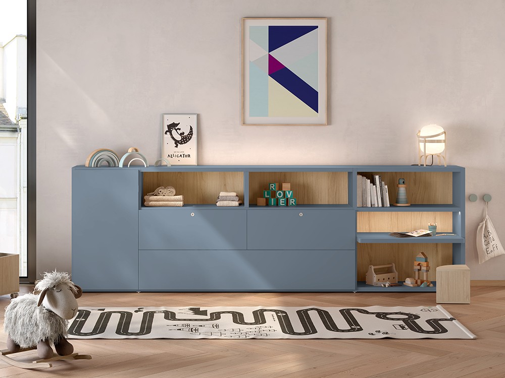 Estantería con escritorio infantil ADD 21 de Antaix - 4