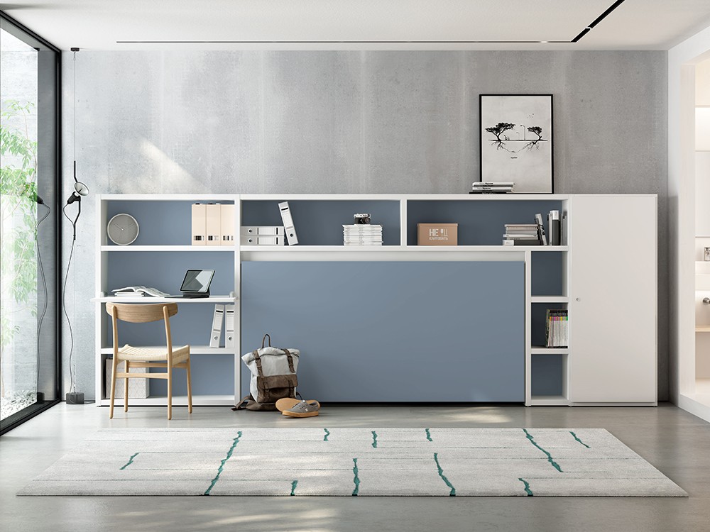 Mueble con cama abatible horizontal 90cm ADD 20 de Antaix - 4