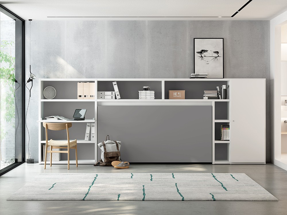 Mueble con cama abatible horizontal 90cm ADD 20 de Antaix - 3