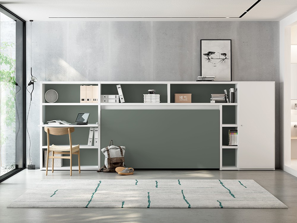 Mueble con cama abatible horizontal 90cm ADD 20 de Antaix - 8