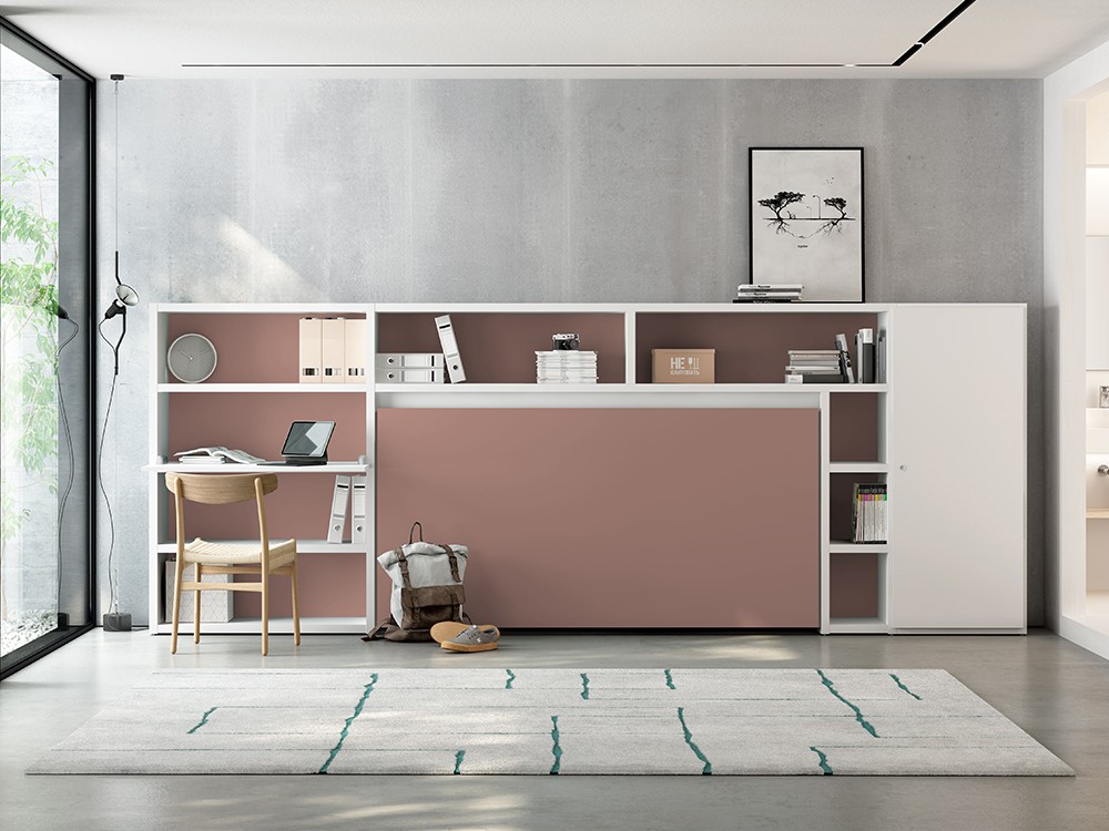 Mueble con cama abatible horizontal 90cm ADD 20 de Antaix - 9