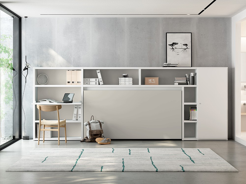 Mueble con cama abatible horizontal 90cm ADD 20 de Antaix - 2