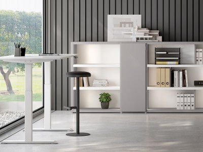 Mesa con altura regulable eléctrica ADD 32 de Antaix - 1