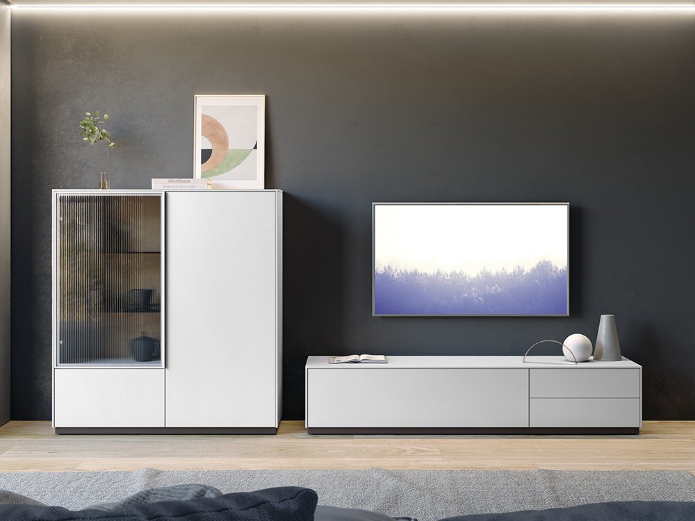 Aparador alto con vitrina Way Home 08 de Antaix - 4