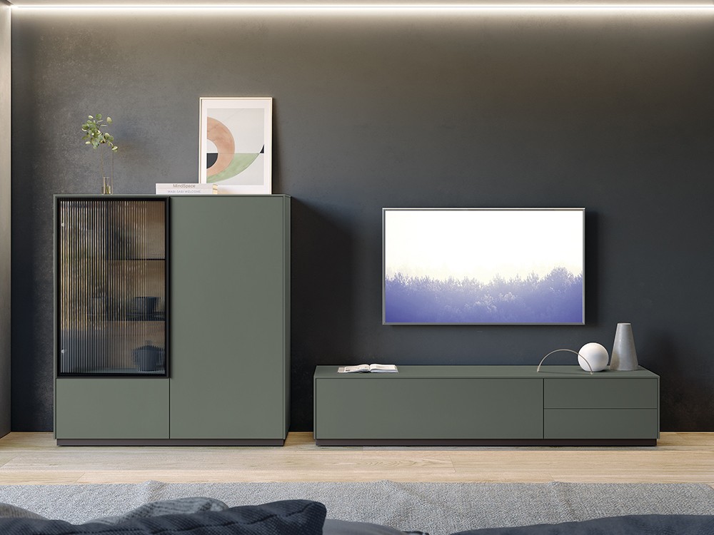 Aparador alto con vitrina Way Home 08 de Antaix - 6