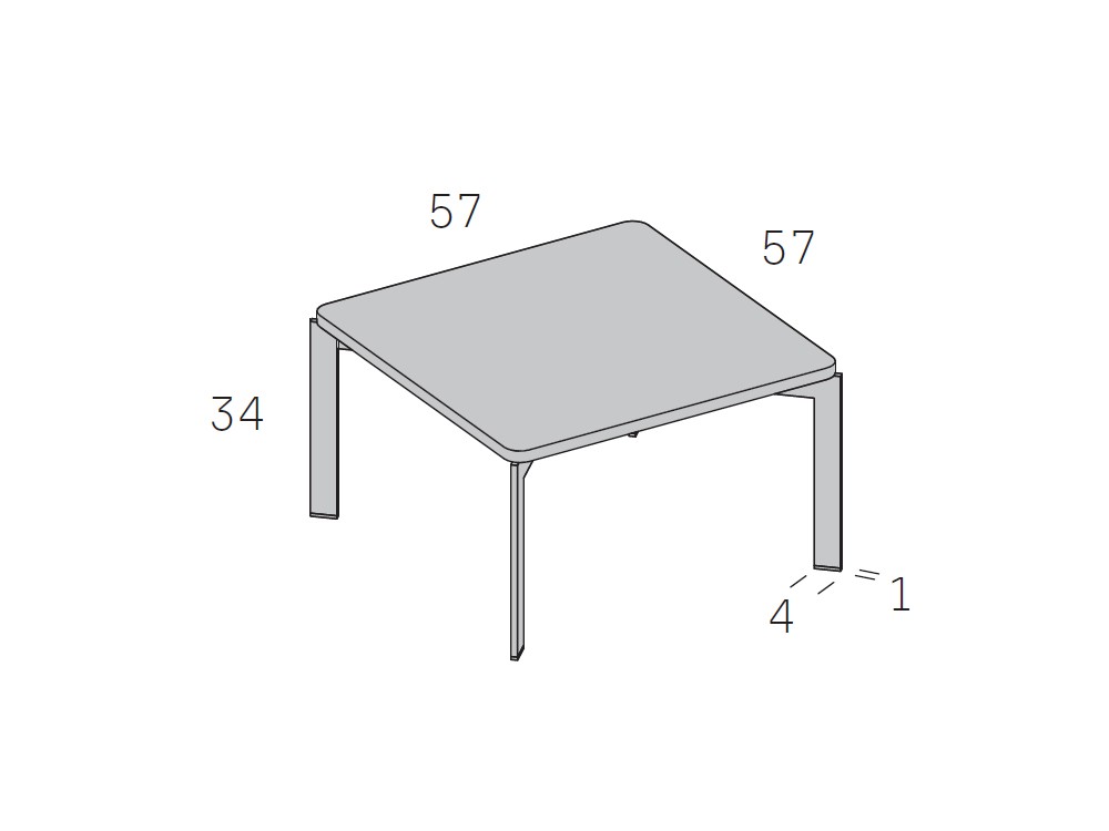Mesa auxiliar Link Way Home de Antaix - 4