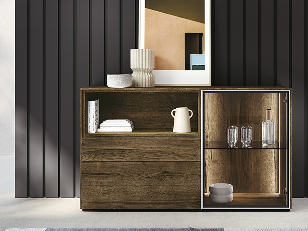 Aparador bajo con vitrina Way Home 17 de Antaix - 2