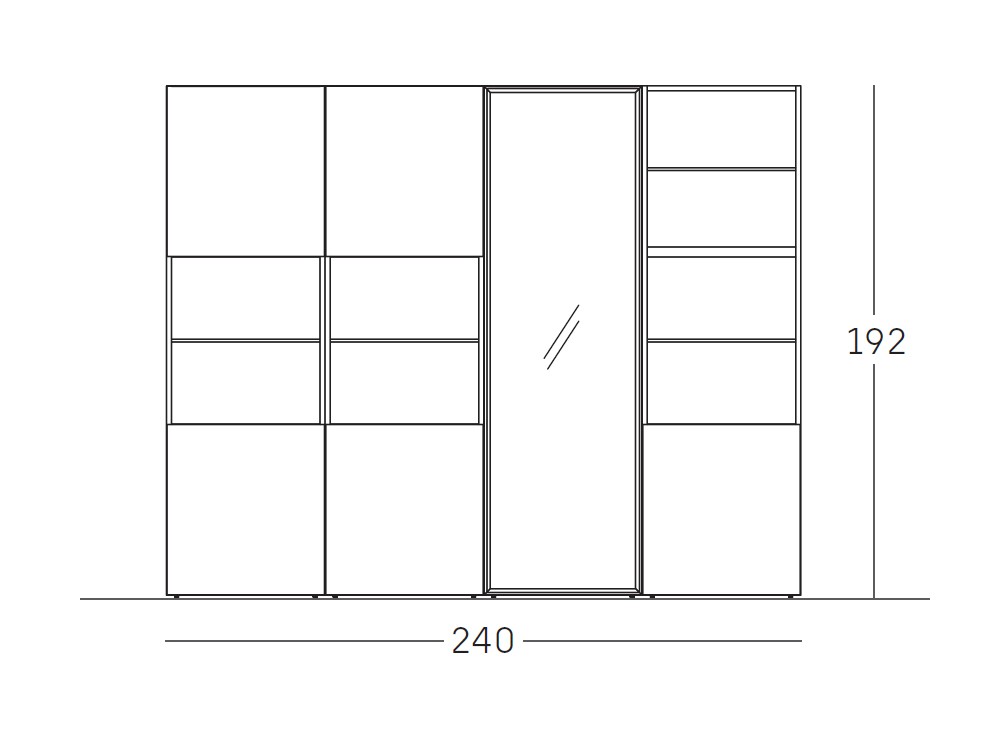 Librería con vitrina Way Home 18 de Antaix - 9