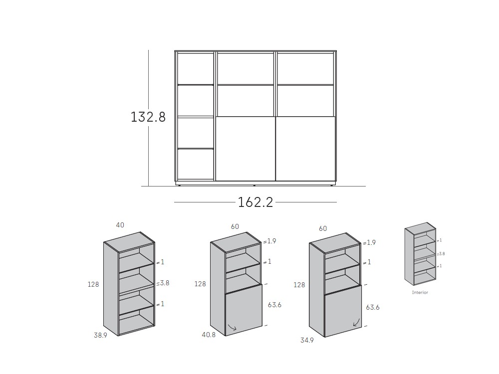 Librería Unique Way Home 23 de Antaix - 8 Librería Unique Way Home 23 de Antaix - 8