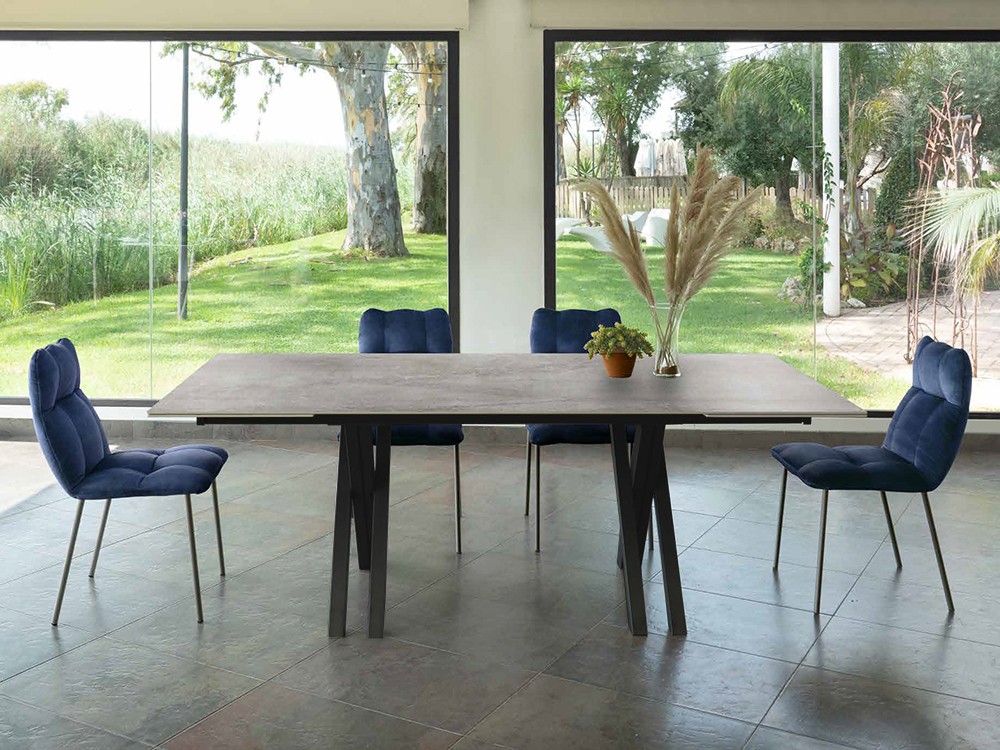 Mesa de comedor Crossfire porcelánico o dekton de Pure Designs - 3