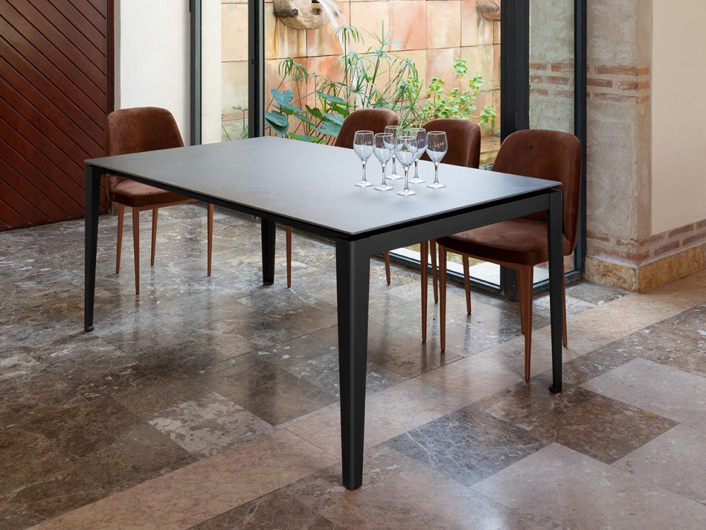 Mesa fija de comedor Dylan porcelánico o dekton de Pure Designs - 3