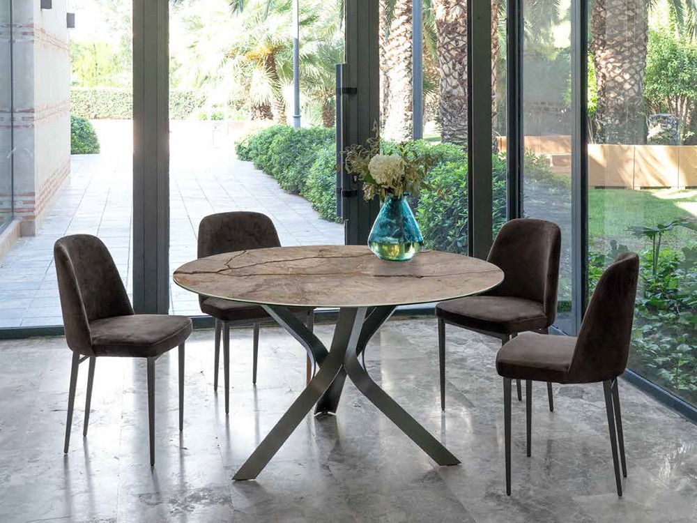 Silla tapizada Blanca de Pure Designs - 2