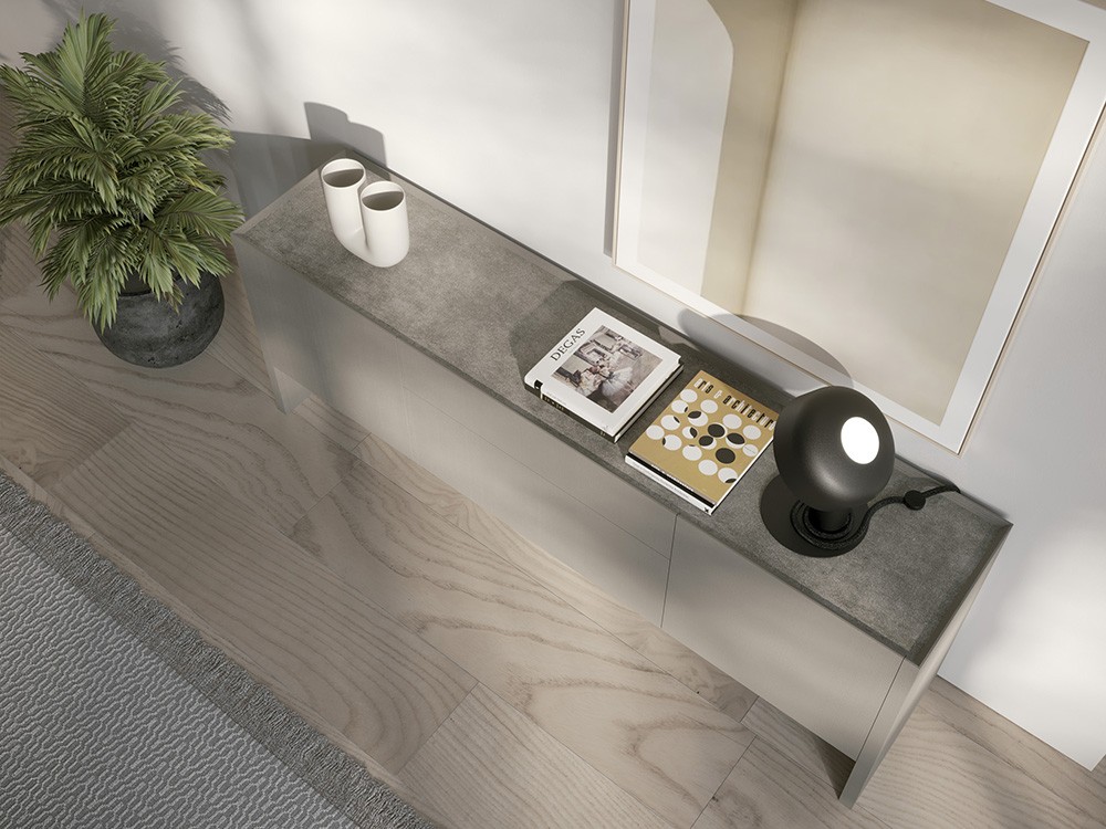 Aparador AD-1B laca poro abierto DC de Besform - 2