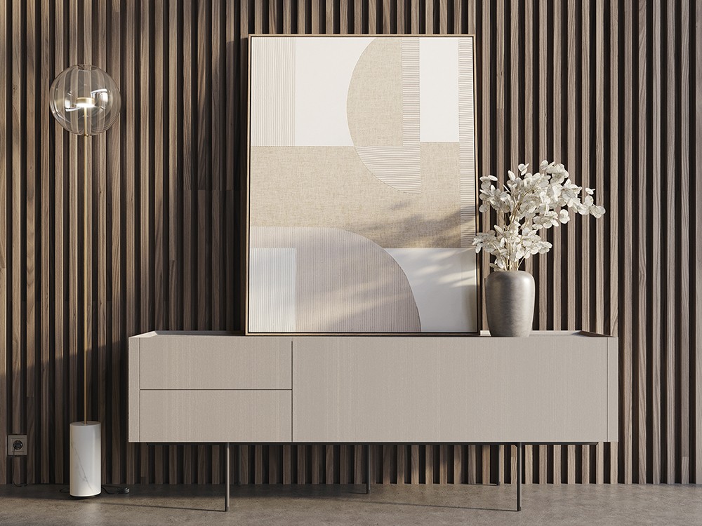 Aparador AD-5 laca poro abierto DC de Besform - 1