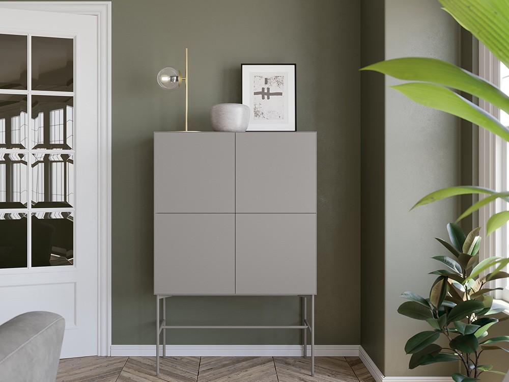 Aparador alto Mitra-10 laca mate DC de Besform - 4