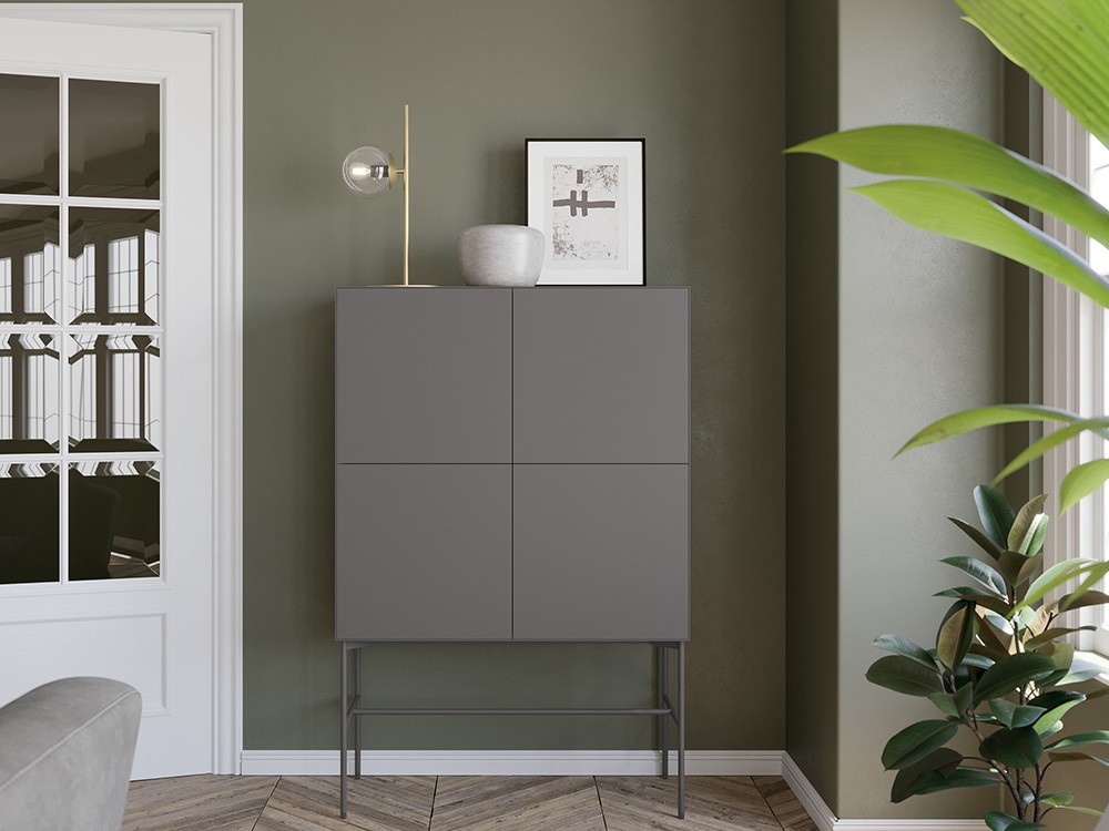 Aparador alto Mitra-10 laca mate DC de Besform - 5