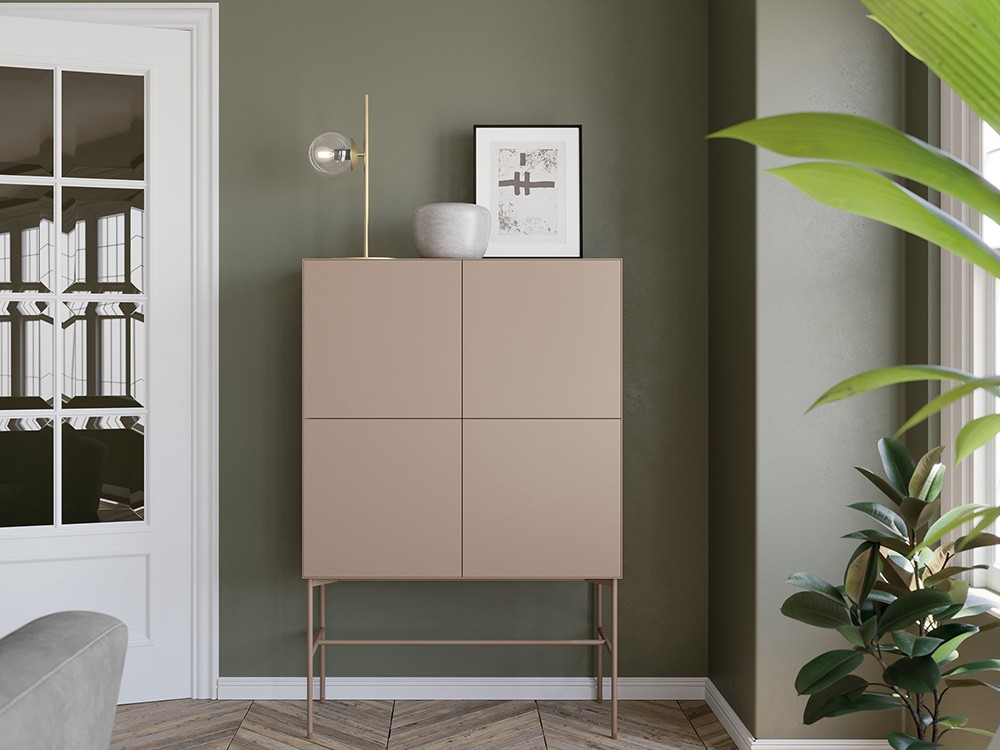 Aparador alto Mitra-10 laca mate DC de Besform - 1