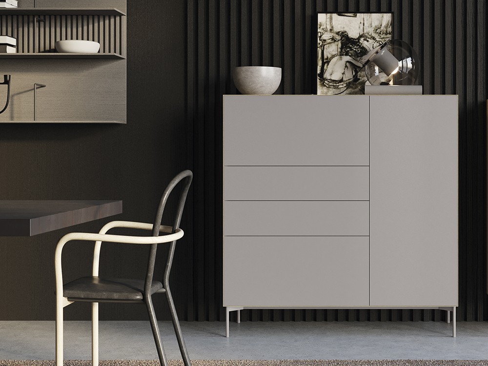 Aparador alto Mitra-11 Roble DC de Besform - 4