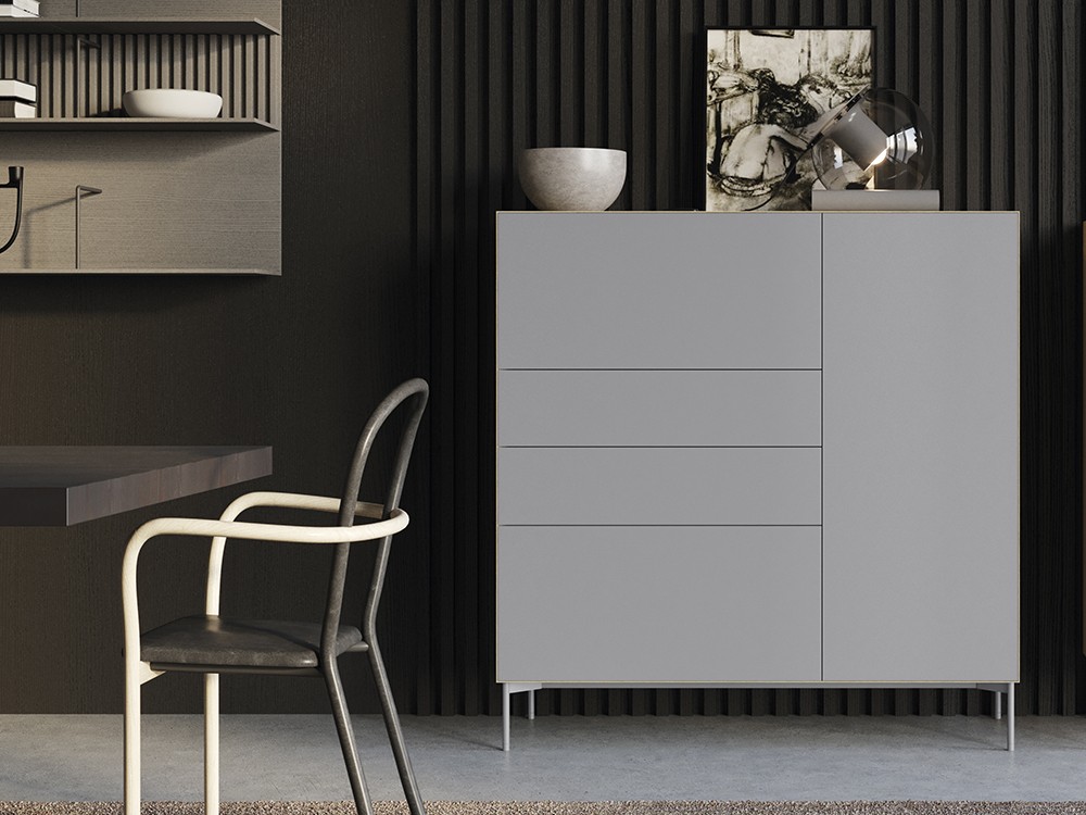 Aparador alto Mitra-11 Roble DC de Besform - 6