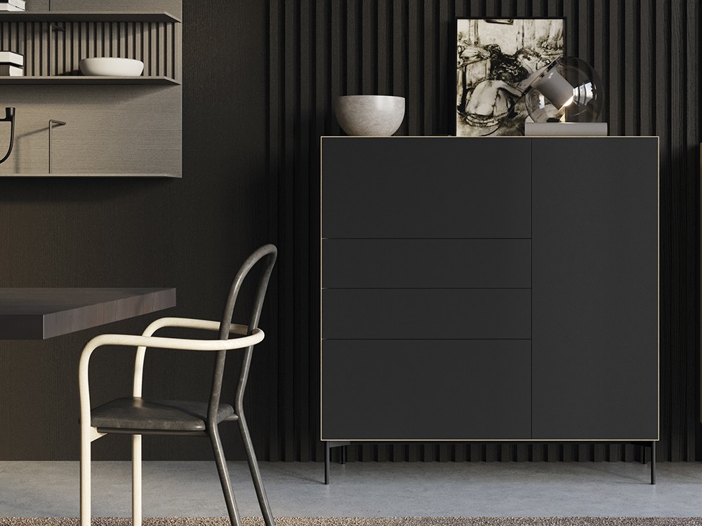 Aparador alto Mitra-11 Roble DC de Besform - 7