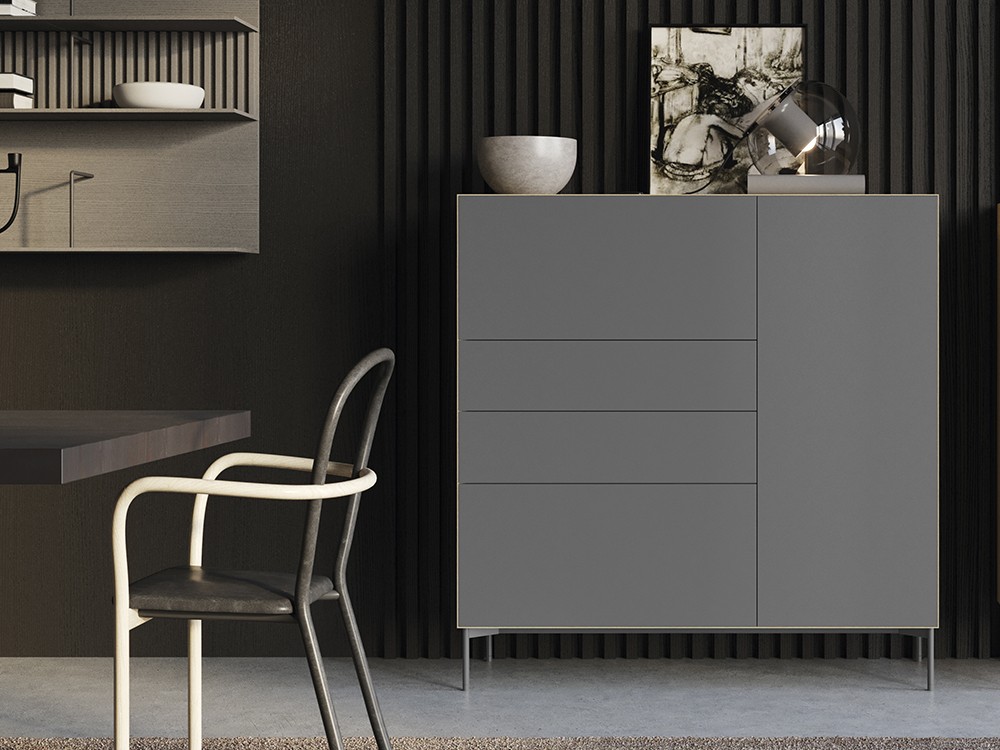 Aparador alto Mitra-11 Roble DC de Besform - 8