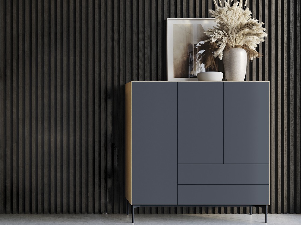 Aparador alto Mitra-11B Roble DC de Besform - 3