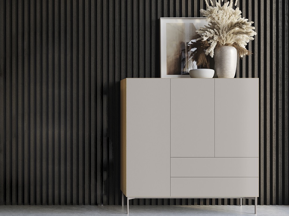 Aparador alto Mitra-11B Roble DC de Besform - 4