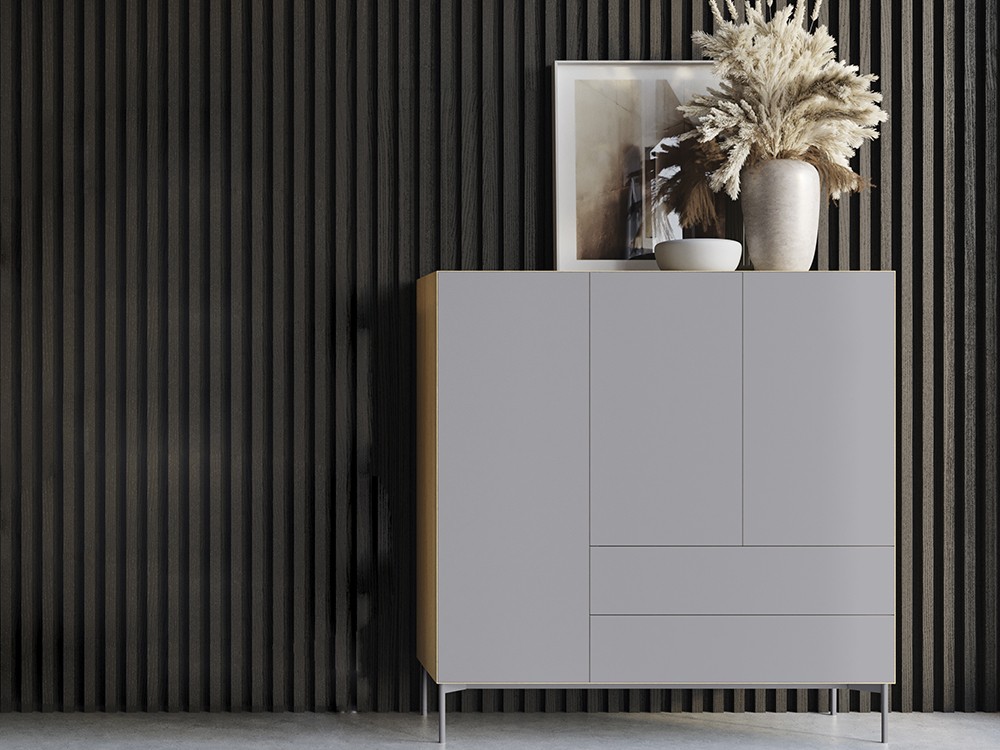 Aparador alto Mitra-11B Roble DC de Besform - 7