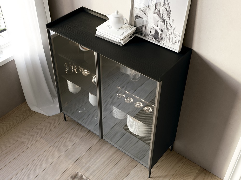 Vitrina con luz Glass-13 DC de Besform - 2