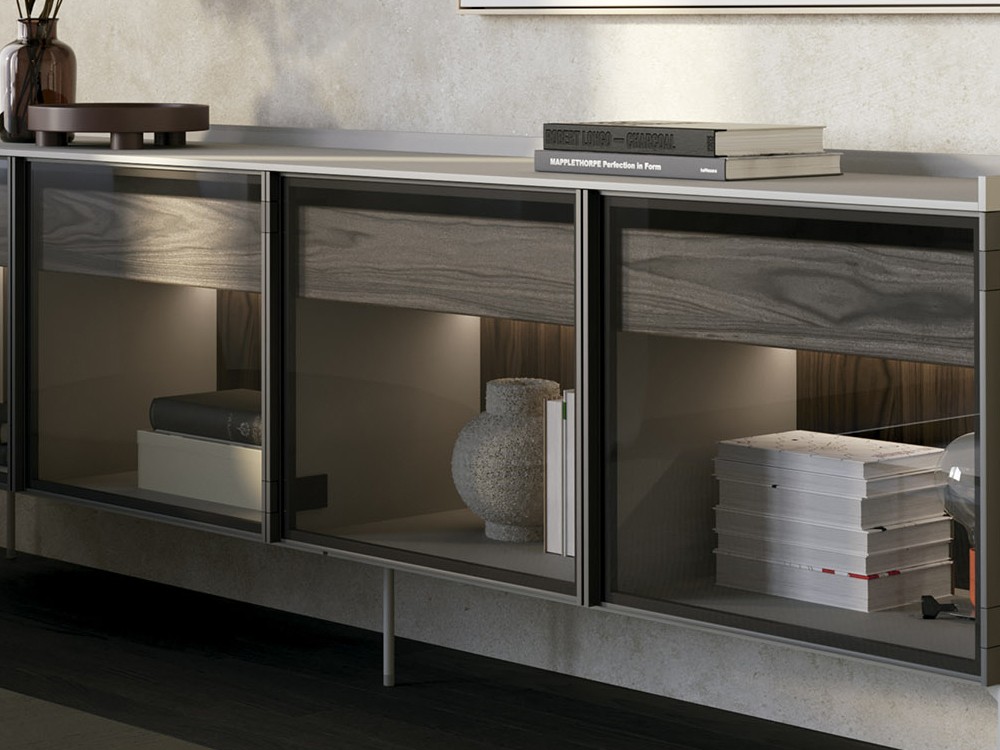 Vitrina baja con luz Glass-15 DC de Besform - 2