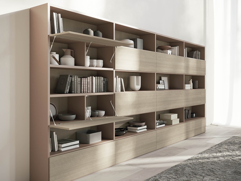 Librería Book-19 chapa natural DC de Besform - 2