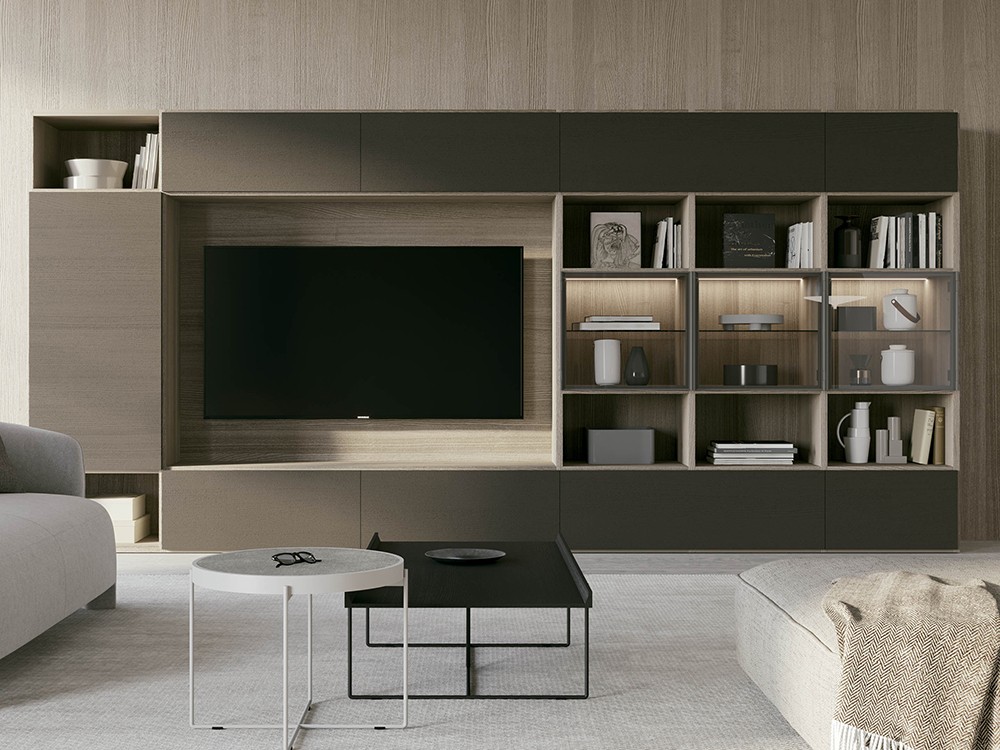 Librería panel TV Book-23 DC de Besform - 1